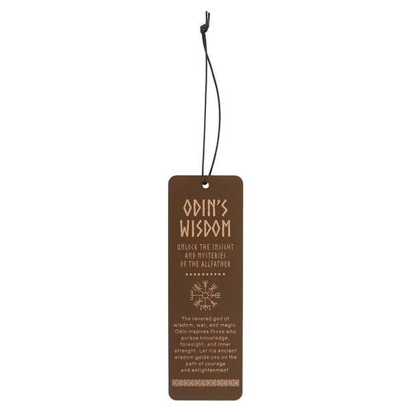 Something Different Odin´s Wisdom Wooden Bookmark