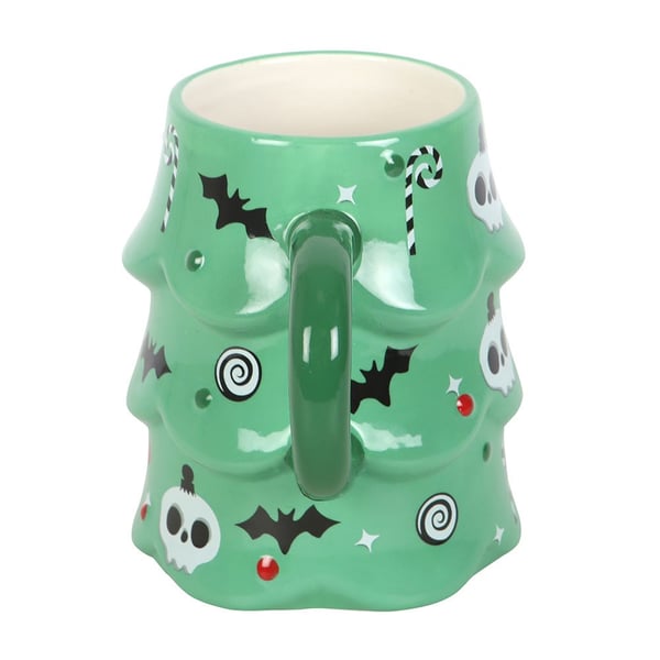 Something Different Creepy Christmas Tree Mugg