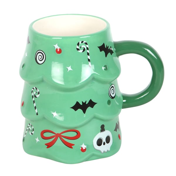 Something Different Creepy Christmas Tree Mugg