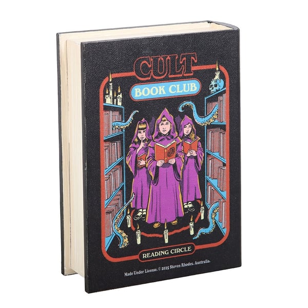 Steven Rhodes Cult Book Club Book Storage Box