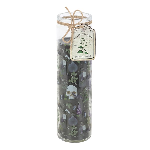 Something Different Deadly Nightshade Poisonous Plants Tube Candle