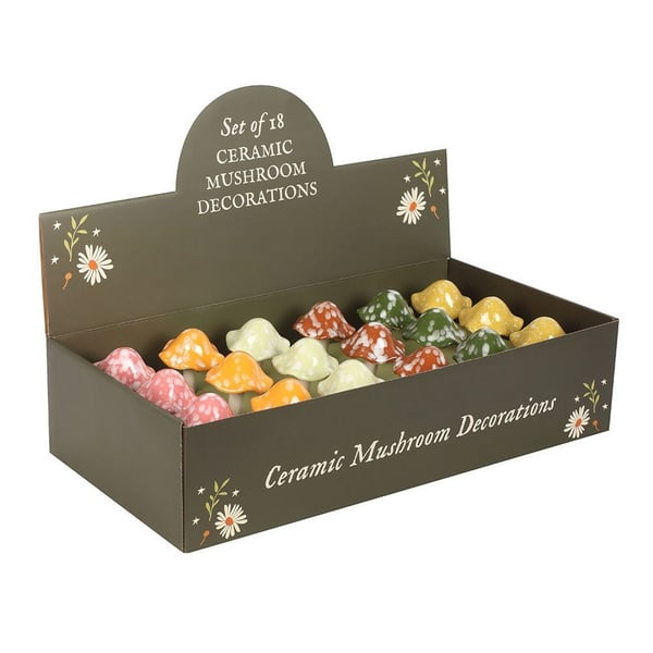 Something Different Svampdekoration (18-pack)