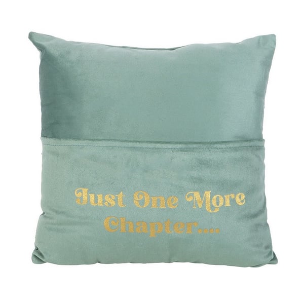 Something Different Just One More Chapter Pocket Cushion