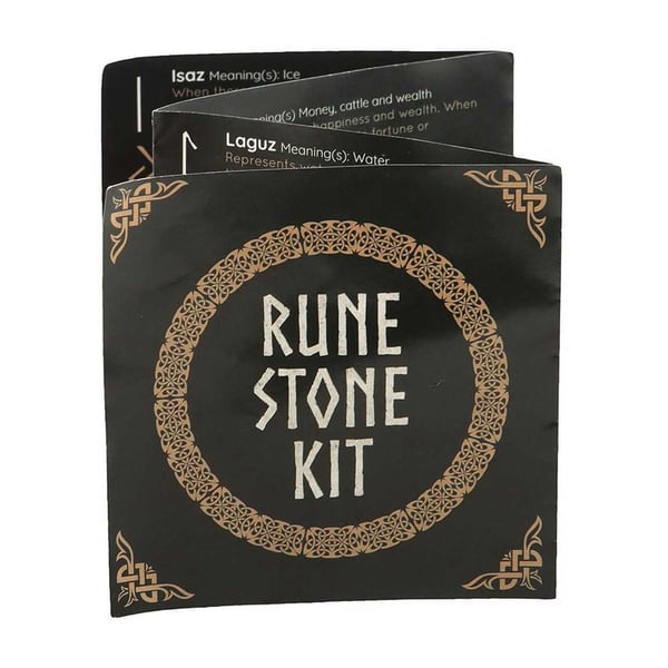 Something Different Onyx Viking Runstenar (25-pack)