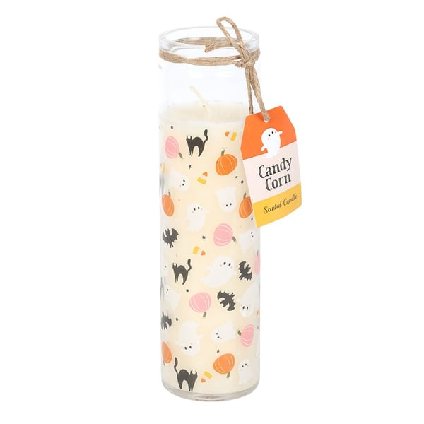 Something Different Sweet and Spooky Candy Corn Printed Scented Candle
