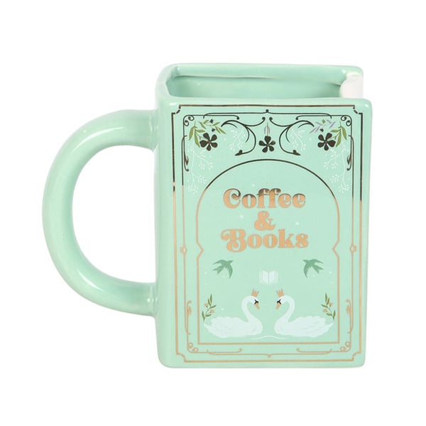 Something Different Kaffe- och bokformad mugg