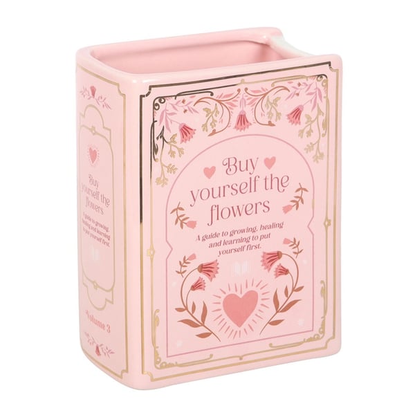 Something Different Buy Yourself The Flowers Book Vase