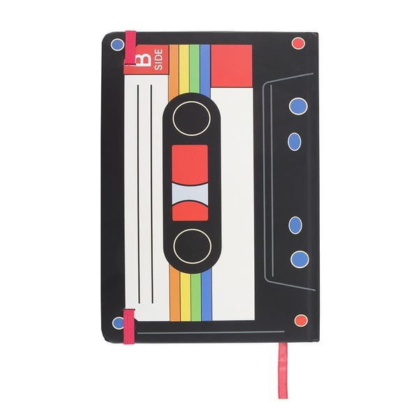 Something Different Retro-kasettinauha A5-muistikirja