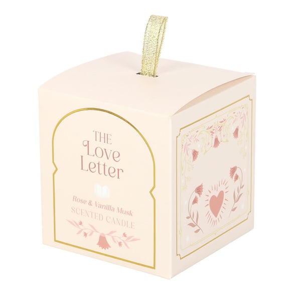 Something Different The Love Letter Rose & Vanilla Musk Candle