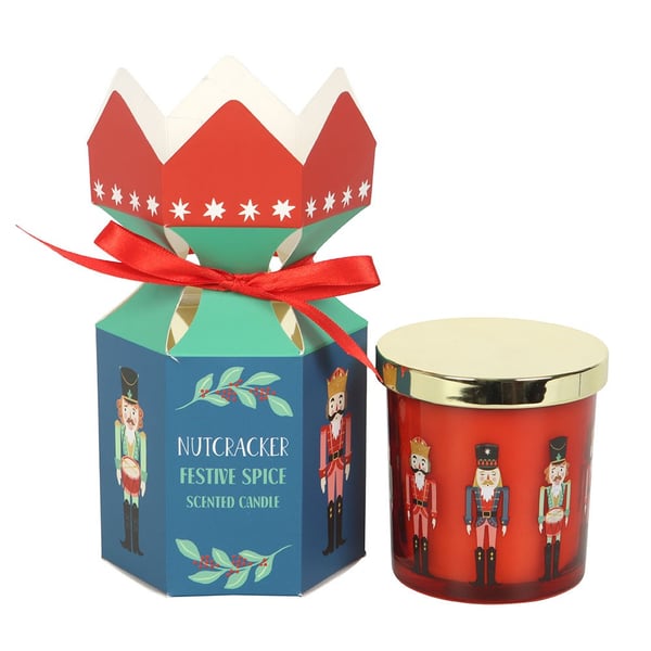 Something Different Festive Spice Nutcracker Candle