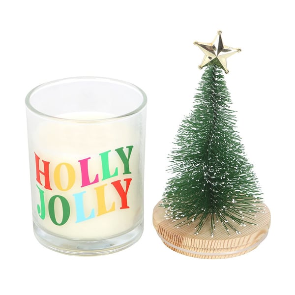 Something Different Holly Jolly -kuusenkynttilä