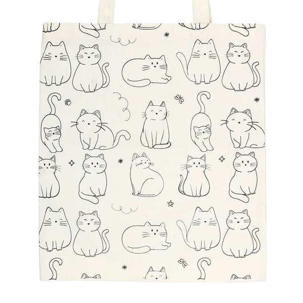 Something Different Katt Polycotton Tygväska