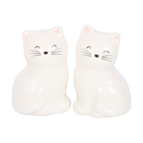 Something Different Cat Shaped Salt and Pepper Shakers Set