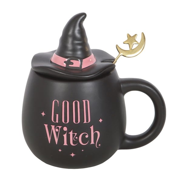 Something Different Good Witch Mug & Spoon Set