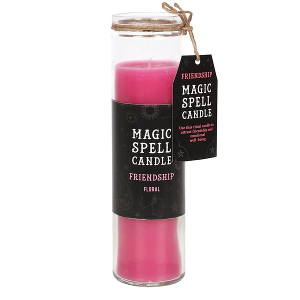 Something Different Friendship Magic Spell Floral Tube Candle