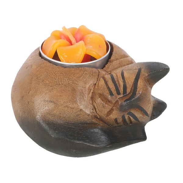 Something Different Cat Tealight Holder