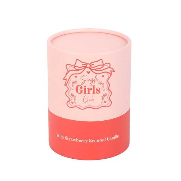 Something Different Single Girls Club Wild Strawberry Scented Candle