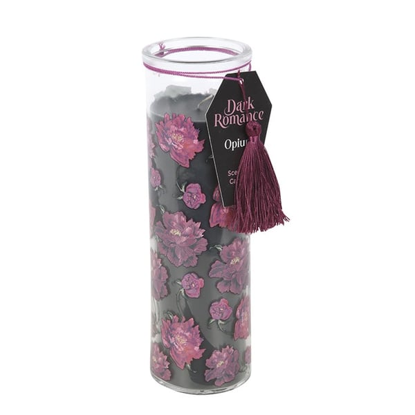 Something Different Dark Romance Black Opium Scented Tube Candle