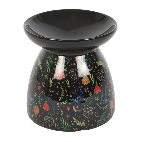 Something Different Midnight Bloom Print Oljebrännare