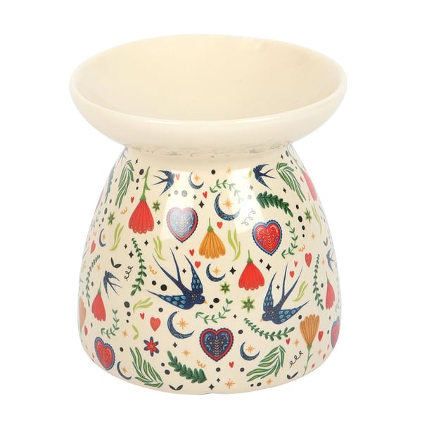 Something Different Midnight Bloom Print Oljebrännare