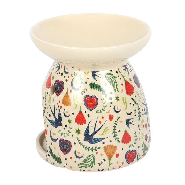 Something Different Midnight Bloom Print Oljebrännare