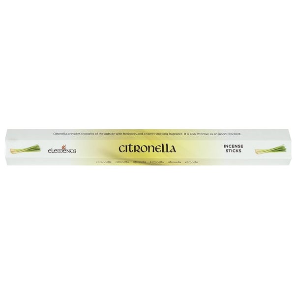 Elements Citronella Incense Sticks (Box Of 6 Packs)