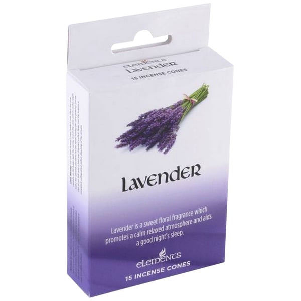 Elements laventeli suitsukekartiot (12 pakkauksen laatikko)