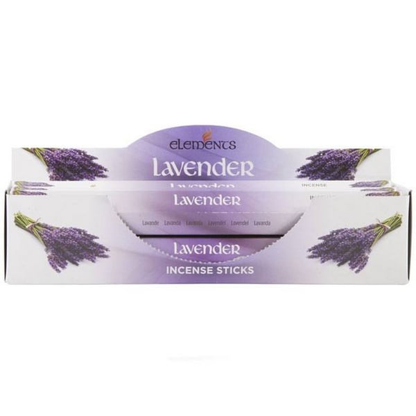 Something Different Elements Røgelsespinde 6 Pack Display Set Lavender