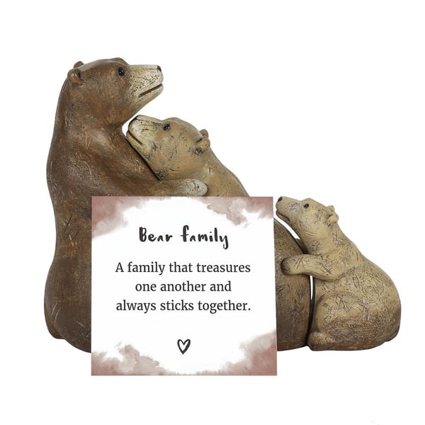 Something Different Bear Family Ornament