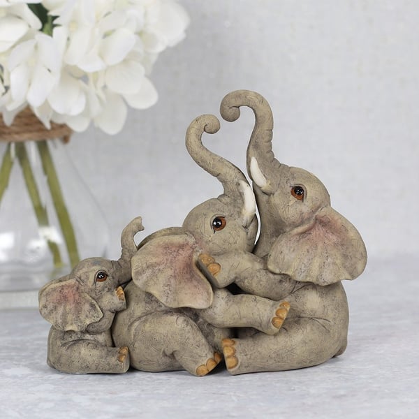 Something Different Animal Families Elephant Ornament