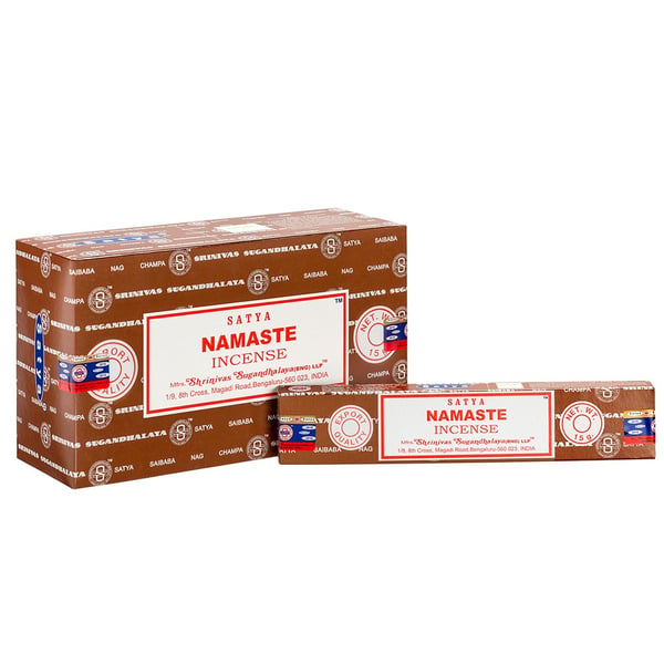 Satya Namaste suitsukkeet (120 kappaleen pakkaus) Satya Namaste suitsukkeet (120 kappaleen pakkaus)