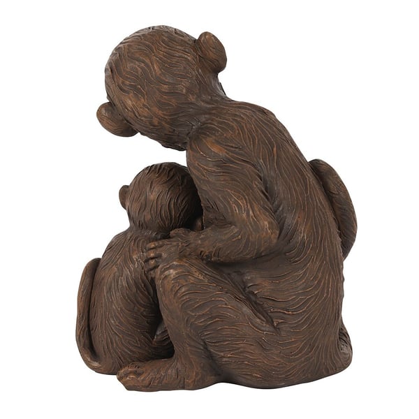 Something Different Monkey Mother And Baby Ornament