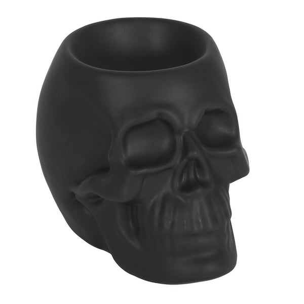 Something Different Ceramic Skull Oil Burner