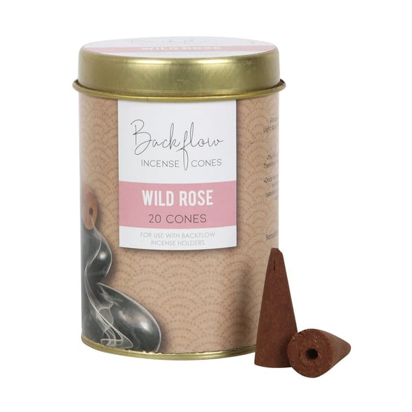 Something Different Elements Wild Rose Jumbo Backflow-suitsukekartiot (120 kpl:n pakkaus)