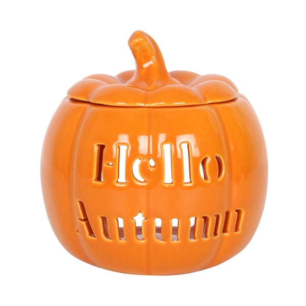 Something Different Hello Autumn Ceramic Pumpkin Oil Burner