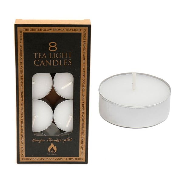 Something Different Unscented Tea Lights (Pack of 8)