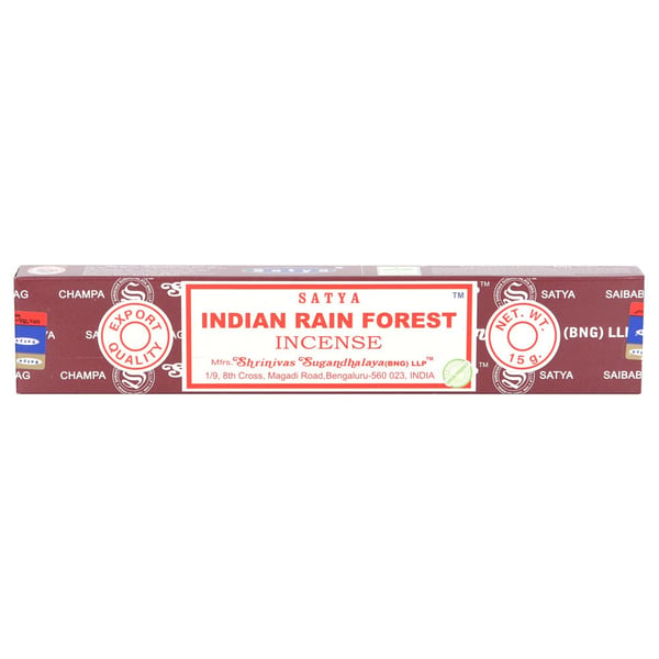 Satya Indian Rain Forest Incense Sticks (Pack Of 120)