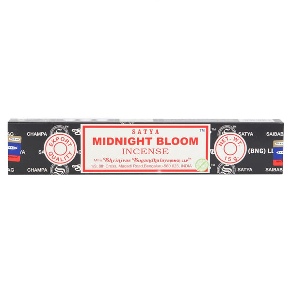 Satya Midnight Bloom Incense Sticks (Pack Of 120)