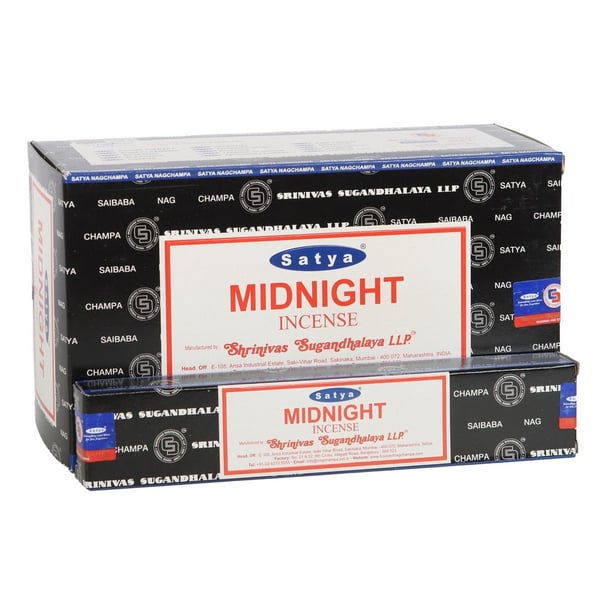Satya Midnight Incense Sticks (Pack Of 120)