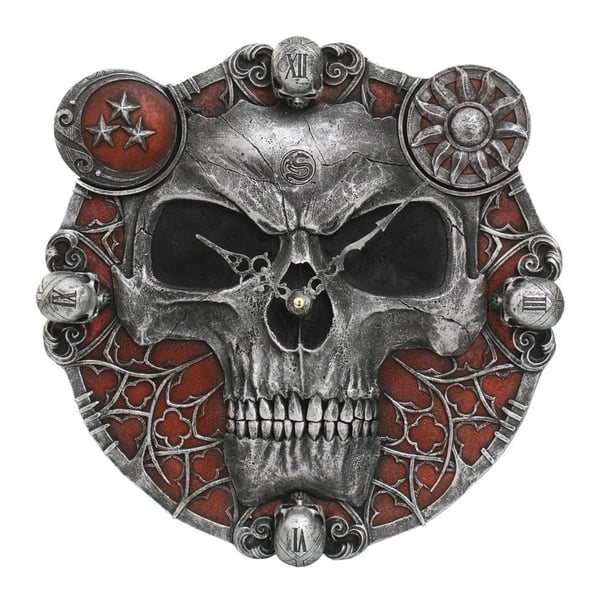Spiral Direct Hands Of Death Resin Wall Clock