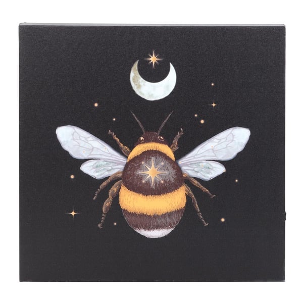 Something Different Forest Bee Light Up Canvas