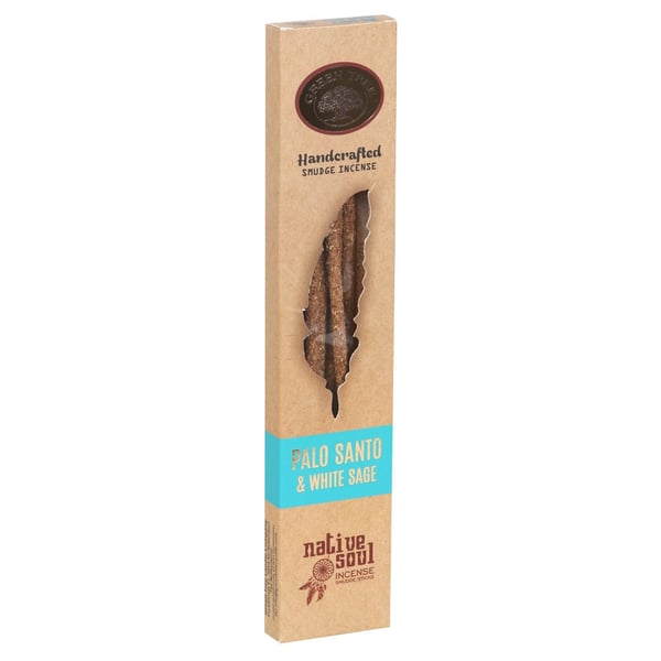 Native Soul Palo Santo & White Sage Smudge Incense Sticks (Pack of 96)