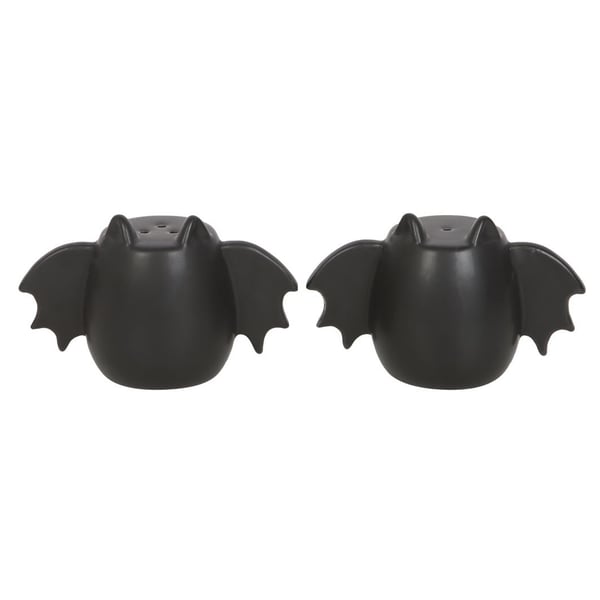 Something Different Dark Lair Bat Wings Salt And Pepper Shakers