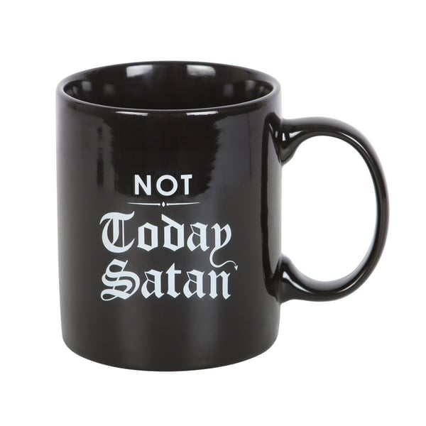 Something Different Not Today Satan Mugg