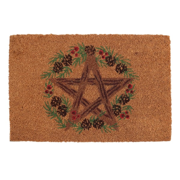 Something Different Vintersolstånd Pentagram Dörrmatta
