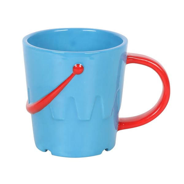 Something Different Bucket keraaminen muki ja lusikkasetti