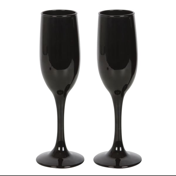 Something Different Till Death Do Us Party Champagne Flute Set (Pack of 2)