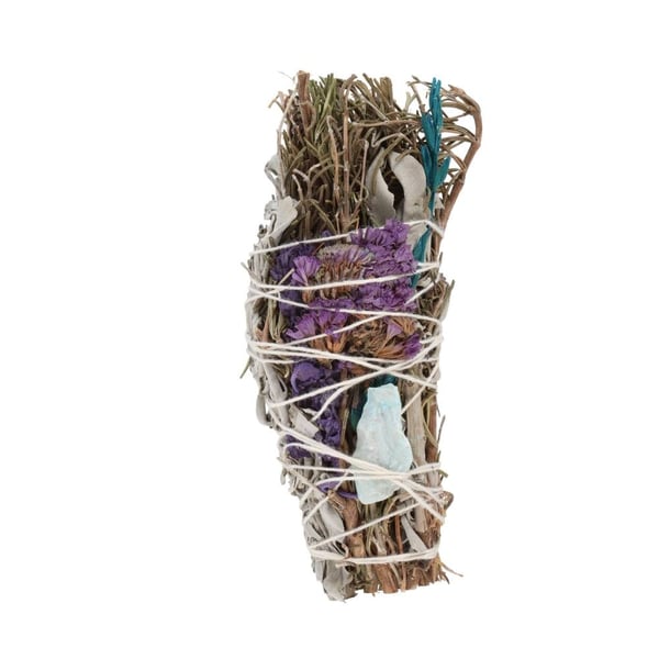 Something Different Ritual Vit Salvia och Lavendel Aventurin Smudge Stick Wand