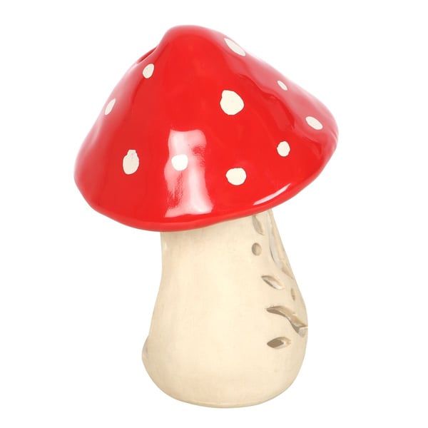Something Different Ceramic Mushroom Tea Light Holder