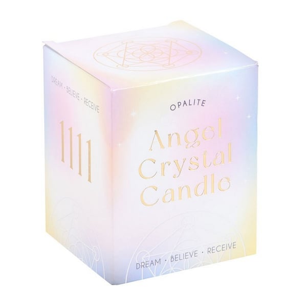Something Different 1111 Angel Number Crystal Chips Scented Candle